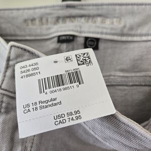 American Eagle Light Gray Stretch Jeans